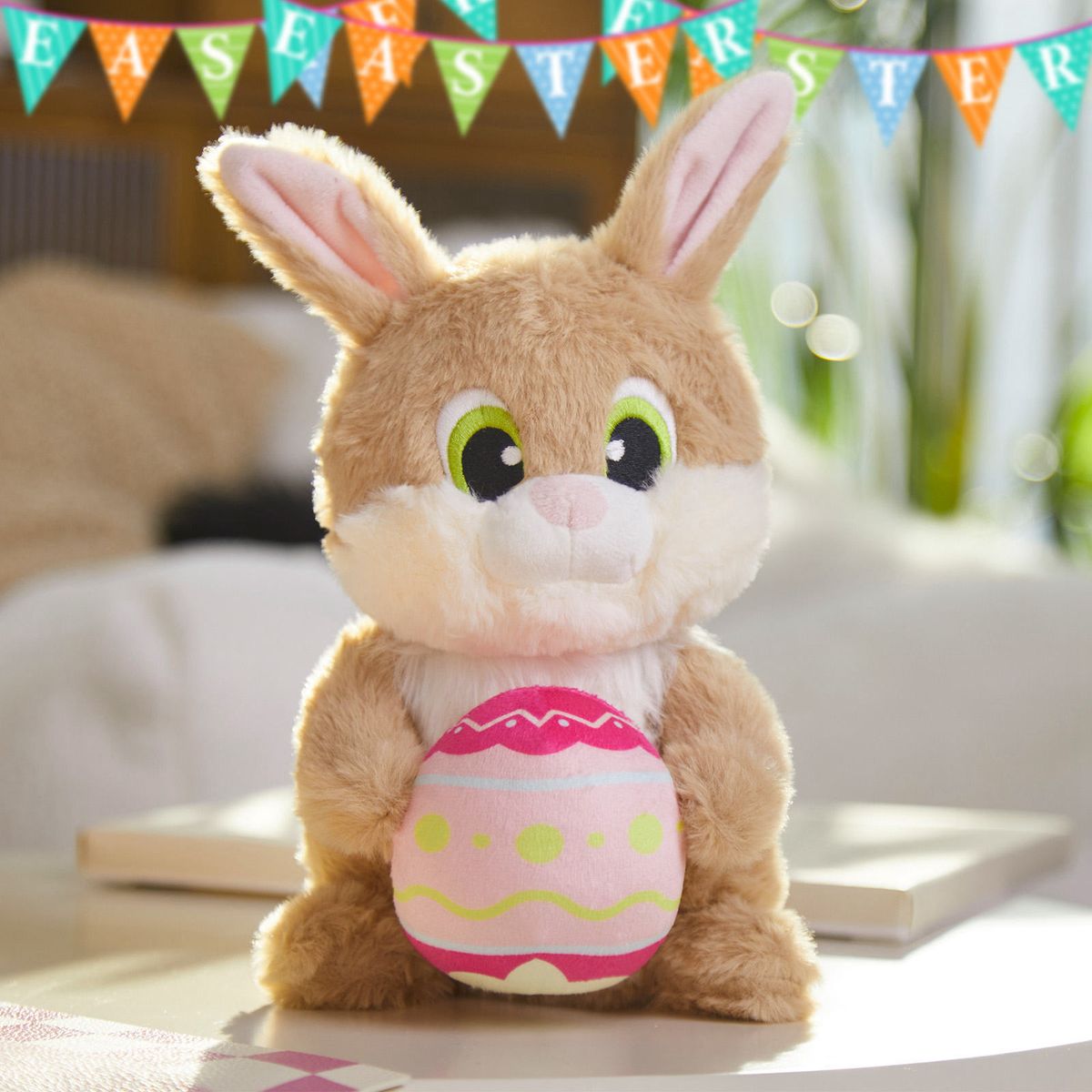 Cross Border Easter Bunny Plush Doll Bunny Plush Doll Soothing Companion Sleeping Doll Gift_viptrois.com