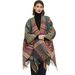 Unisex Cape with sleeves and cuffs Travel national romantic Su split cape_viptrois.com