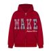 American Style Colorful Pearl Letter Hoodie Men And Women, Loose Vintage High Street Couple Jacket For Autumn_viptrois.com