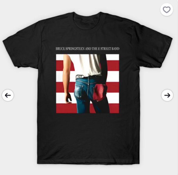 Bruce Springsteen Tour 2025 100% Cotton T-shirt Mens Tees Top_viptrois.com