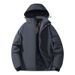 New Graphene Cotton-padded Men's Thickened Warm And Cold Hooded Windproof And Waterproof Casual Jacket_viptrois.com