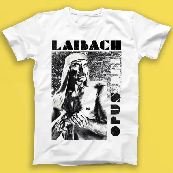 Laibach Opus Dei Punk Rock Music Gift Tee Tshirt 1892_viptrois.com