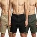 Men's Thin Solid Color Casual Five Point Pants Loose Fit Button Zipper Cargo Shorts Youth Trend_viptrois.com