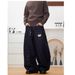 Men's Clothing Two Piece Pocket Jeans For Men And Women Spring And Autumn American Oversize Pants High Street Loose Wide Leg Trousers_viptrois.com