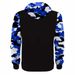 Men's Clothing Hooded Sweatshirt Outdoor Camouflage Men's Camo Hooded Zip-Up Fleece Sweatshirt - Outdoor Military Style Pullover With Kangaroo Pocket_viptrois.com