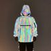 Men's Clothing multi pocket tactical functional style colorful reflective workwear jacket couple loose assault hooded jacket _viptrois.com