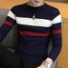 1 2019 Autumn Winter Men's Sweater Knitted Pullover Korean Style Slim Fit Round Neck Youth Dropshipping Foreign Trade_viptrois.com