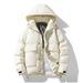 Oversized Hooded Puffer Jacket – 550FP 80% White Duck Down, Windproof & Anti-Pilling (M-8XL)_viptrois.com