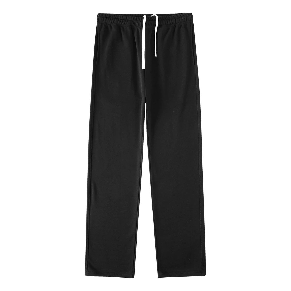 Men's Clothing Men's Quick Drying Trousers 220g Combed Cotton Street Fashion Brand Solid Color Sports Pants_viptrois.com