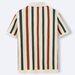 Loom Wholesale Men's Clothing European And American Style Coarse Knit Hollow Out Knitwear Striped Color-Block Woolen_viptrois.com