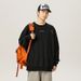 Nordmann 400G Crew Neck Sweatshirt For Men Spring New Irregular Patchwork Letter Embroidery Heavy Pullover Hoodie Couple Jacket_viptrois.com