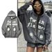 2023 New Loose Casual Printed Hooded Zipper Men's Sweatshirt Cardigan Sports Jacket_viptrois.com
