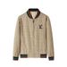 Little Bee Heavy Industries Embroidery Men's European Jacket Baseball Collar Fashion Jacket Men's Alphabet Digital Printing_viptrois.com