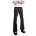 American Street Wash Versatile Micro Flared Jeans, Distressed Zipper Casual Pants, Vibe Trendy Pants_viptrois.com