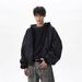 American Style Fake Two-Piece Flight Suit Jacket Men, Loose Hooded Oversized PU Leather Coat For Spring And Autumn 2025_viptrois.com