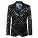 Men's suit single jacket blazer men's trendy brand European and American autumn and winter foreign trade suit wholesale_viptrois.com