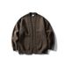 Pure 25 Autumn Winter New Men's Fashion Lazy Style Cardigan Sweater Simple Solid Color Casual Loose Knitted Jacket_viptrois.com