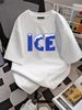 Ice Ice And Baby Funny Matching Halloween Costume 2025 T-Shirt Stylish Print Round Neck Short Sleeve Women Summer Graphic Streetwear Comfortable Unisex Stretched Versatile T-Shirt For Women Casual Slightly Women Top Graphic Tees Soft Designer Clothes_viptrois.com