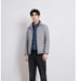 Pure 2025 New Lightweight Jacket Men's Short Stand Collar Autumn Winter 90% White Duck Down Loose Fit Casual Coat Trendy_viptrois.com