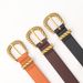 retro three-piece belts, fashionable and versatile women's pin buckle belts, coat decorative belts_viptrois.com