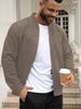 The New Fashion Casual Explosive Suede Lightweight Sweatshirt Jacket_viptrois.com