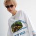 National Trend Brand Letter Print Long Sleeve T-Shirt Men Autumn Loose American Street Style Crew Neck Top_viptrois.com