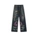 Men's Clothing Jeans For Men In Summer Loose And Casual Versatile Trendy Brand High Street Vibe Pants_viptrois.com
