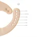 Baby Bib Waterproof Silicone Feeding for Young Children Baby Saliva Towel Cartoon Apron Adjustable Cartoon Bib_viptrois.com