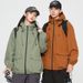 Premium Outdoor Functional Jacket - Waterproof Windproof Breathable Hooded Coat For Hiking & Urban Style (Unisex, 5 Colors)_viptrois.com