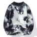 Loom National Trend European And American Tie-Dye For Men Autumn Winter Retro Pullover Knitted Gradient Sweater_viptrois.com