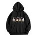 Pure 2024 Men's And Women's Fleece Sweatshirt Christmas Pocket Drawstring Print Hoodie_viptrois.com