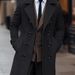 Loom Loom 2025 European Size Autumn Winter Men's Wool Coat Double Breasted Long Woolen Overcoat_viptrois.com