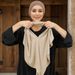 Women's Scarves New Mercerized Cotton Convenient Headscarf Malay Middle Eastern Ladies All Match High Elasticity Soft Ethnic Headscarf_viptrois.com