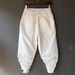 Summer Thin Men's Cotton And Linen Small Leg Casual Loose Ankle Nine Quarter Clean Face Large Crotch Harem Pants,_viptrois.com