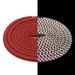 Kulokin Reflective Shoelaces Braided Rope With Round Polyester Insert Reflective Strip Yezzy Angel Starry Sky 350 With Rope_viptrois.com