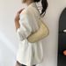 Women's Shoulder Bags Braided Underarm Bag Trendy One-shoulder Handbag Beach Bag Straw Braided Women's Bag Handbags_viptrois.com