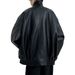 Men's Clothing Retro Motorcycle Leather Jacket PU Leather Thickened Short Spring And Autumn High End Trendy Brand Pilot Jacket_viptrois.com
