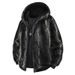 Fleece-Lined Corduroy Jacket – Slim Fit Stand Collar Hooded Coat (Unisex, 3 Colors)_viptrois.com
