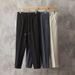 Men's Slim Fit Stretchable Dress Pants - Comfortable Straight Leg Casual Trousers With Elastic Waist For Business & Everyday Wear_viptrois.com