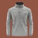 Men's Clothing Lightweight Sun Protection Jacket - Breathable Outdoor Running Windbreaker With Loose Fit & Stand Collar, UPF Sunshade Coat For Summer_viptrois.com