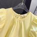 Kid's Clothing Girls' Stylish Dress 2024 Summer New Style For Middle And Large Children Korean Style Stylish Sweet Short Sleeved Dress Trend_viptrois.com