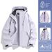 Pulse Outdoor For Men And Women, Three-in-One Detachable Windproof Waterproof Spring Autumn Winter Hiking Jacket With Custom_viptrois.com