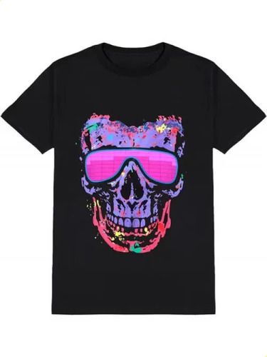 T-shirthalloween, Raves, Skulls, 2026 Colorful, Men's T-shirts,_viptrois.com