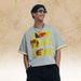 Double-sided Air-layer Short-sleeve Breathable Cool Men's Summer New Printed Letter Half-sleeve T-shirt_viptrois.com
