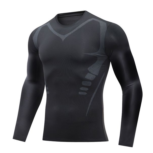 Men's clothing High elastic fitness clothing men's tight quick drying basketball clothes hygroscopic sweat running _viptrois.com