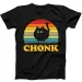 Chonk Black Cat Best Seller Funny Gift Tee Black T Shirt Mens Womens Tees Top 139_viptrois.com