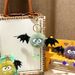 Bag Charm Celebrity Cartoon Little Monster Keychain Cute School Bag Doll Doll Pendant Plush Bat Keychain Small Gift_viptrois.com