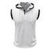 Men's Clothing Men's Sleeveless Vest Men's Pullover Leisure Fitness Sports Loose Hooded Sweatshirt_viptrois.com