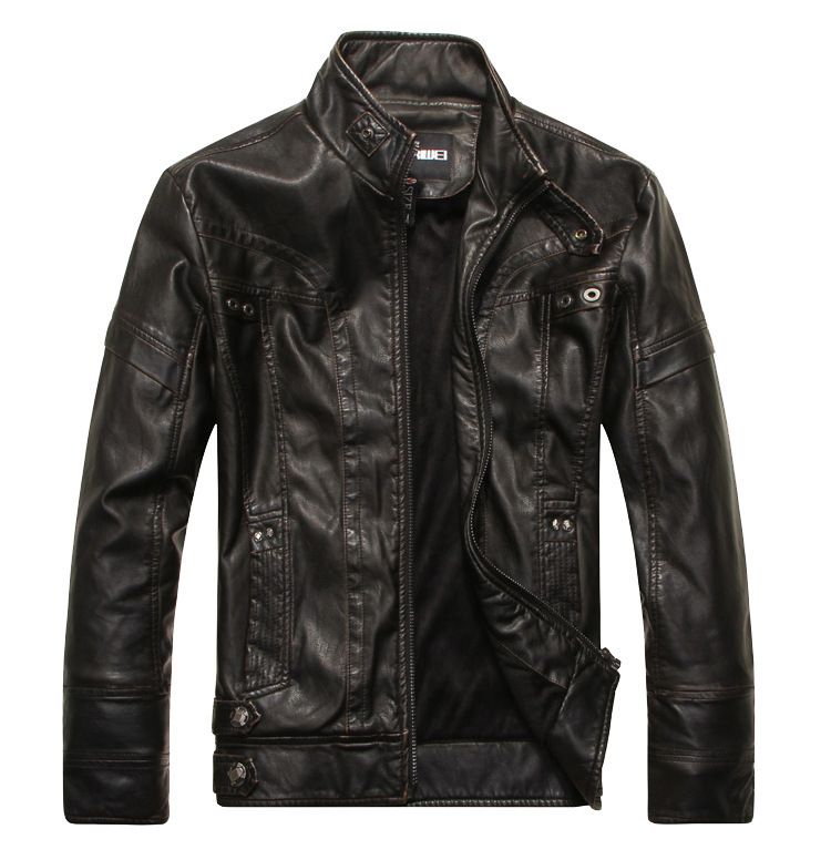Men's Clothing men's motorcycle PU leather jacket leather jacket men's coat manufacturer leather jacket 8805_viptrois.com