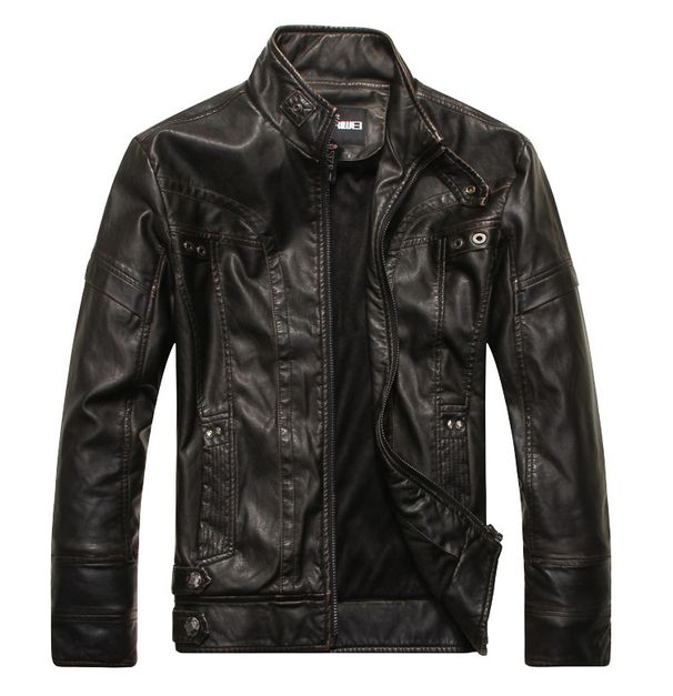 Men's Clothing men's motorcycle PU leather jacket leather jacket men's coat manufacturer leather jacket 8805_viptrois.com
